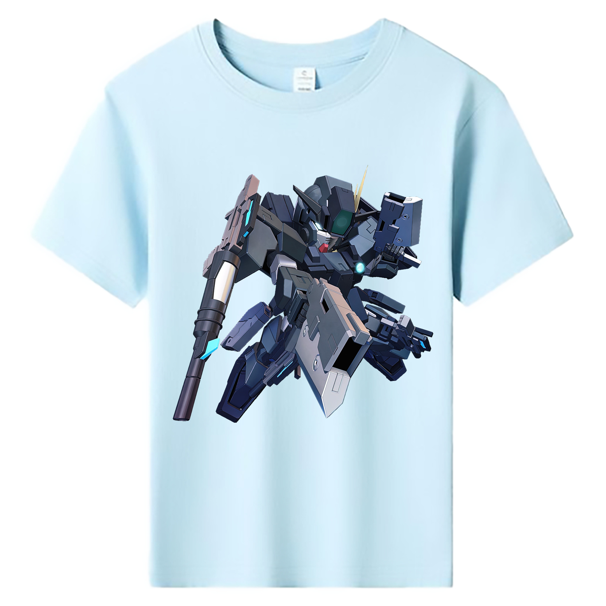 （画像用） 機動戦士ガンダム Mobile Suit Gundam 綿100％キッズTシャツ（フロントプリント）